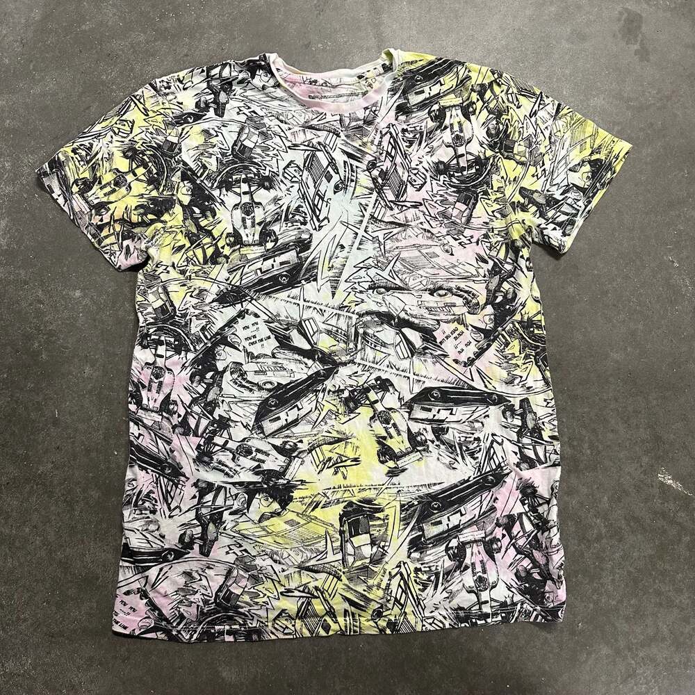 Royal Attitude Limited Edition Manga Racing AOP T-Shirt Size S
